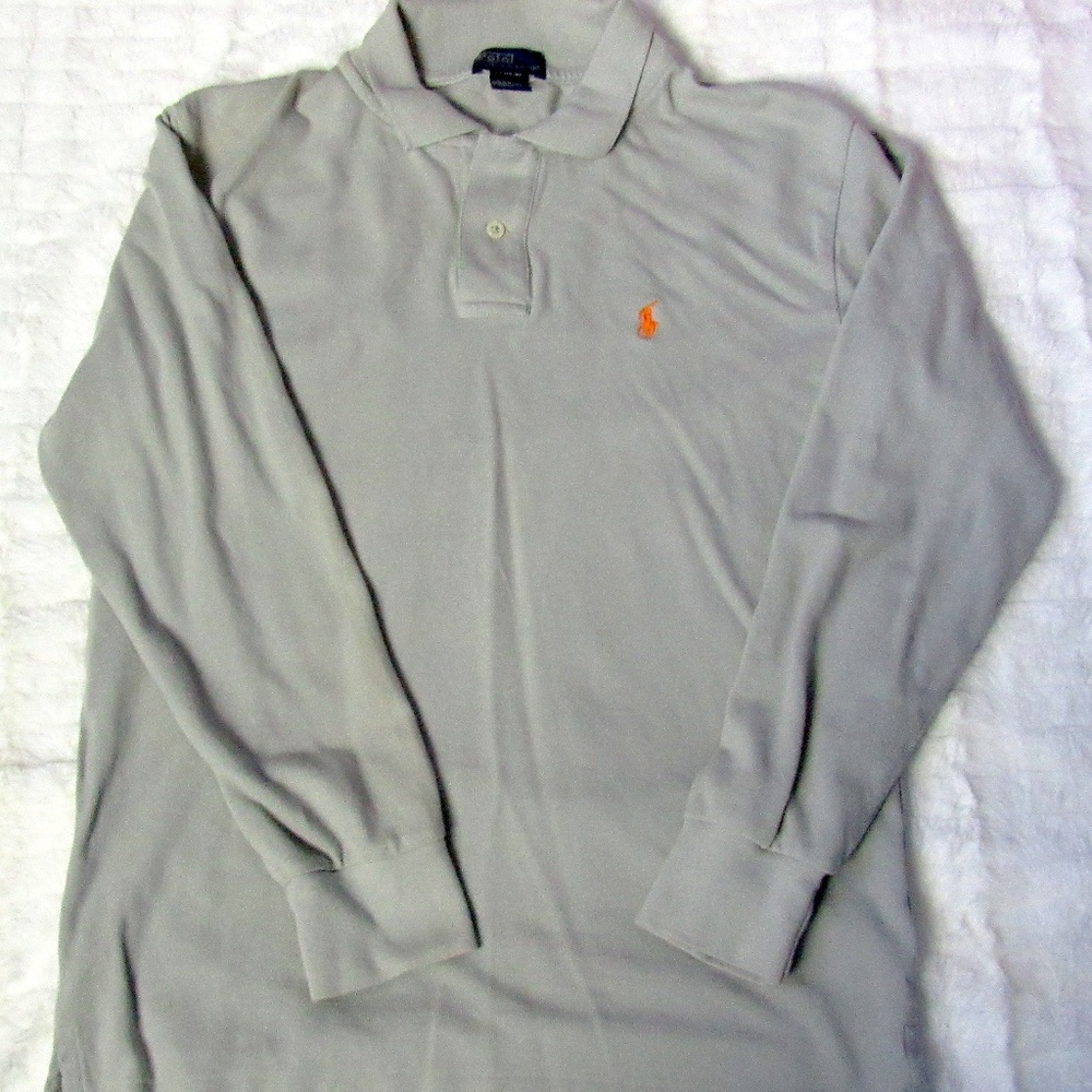 Polo by Ralph Lauren Shirt Gray Youth L(14-16)